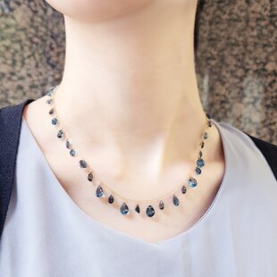 純金の小さな三日月ペンダントトップ◇K24 Pure Gold Crescent Pendant 