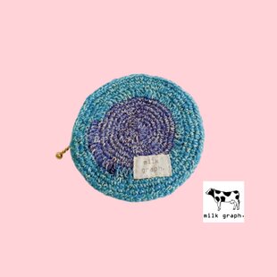 現品1点のみ!!】HAJIME AYUMU 高級花柄付き着物帯リメイクL字財布 