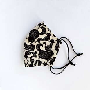 KS-000 フェイス 立体 布 インナー マスク ハンドメイド 伝統 和柄