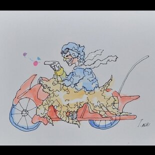 風景画 パリ 油絵 バー「赤い扉のBAR」 | iichi 日々の暮らしを