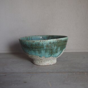 ◇新品◇ 加藤永真造 仁清写苺図茶碗 【紙箱】 サイズ ：口径11