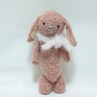 ロップイヤーうさぎ（垂れ耳カラー）☆あみぐるみ☆動物シリーズ