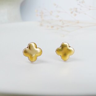 フェミモルファイト 1粒ピアス 14kgf 希少石 | iichi 日々の暮らしを