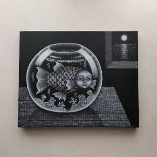 原画「ビルジュスト通りの家」F30・油彩画 額縁は付きません。 | iichi 