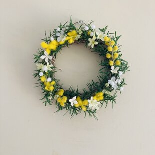 ははちゃん「薔薇リース」「ハロウィンリース」ワイヤークラフト
