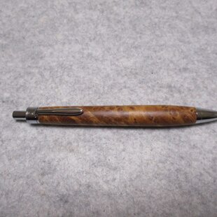 パープルハート 縮み杢 キヌカオイル仕上げ シャープペンシル(0.5ミリ