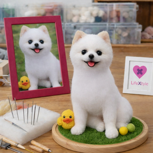 羊毛フェルト NW様 　トイプードル　犬　ハンドメイド オーダー トイプードル うちの子 羊毛フェルト｜オーダーメイド | iichi 日々の