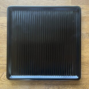 独特の素材 桂黒漆我谷盆(かつらくろうるしわがたぼん) 約350mm✖️318mm その他