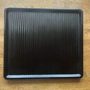 値頃 桂黒漆我谷盆(かつらくろうるしわがたぼん) 約350mm✖️318mm テーブル用品