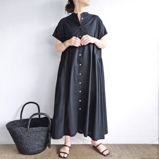 着物リメイク○浴衣のAラインワンピース・後ろあき（朝顔・M） | iichi