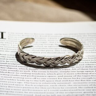 再販☆Simple brass bangle（幅20mm*25mm）☆シンプル☆真鍮