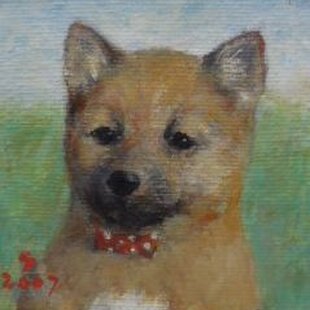 原画「窓辺の椅子とテーブル」F10・油彩画 額装（3枚目の画像) | iichi