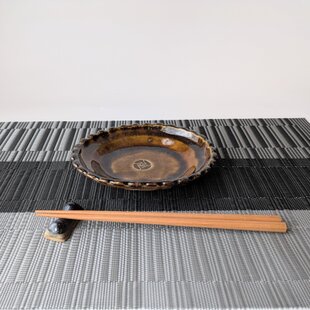 長角皿(墨貫入) | iichi 日々の暮らしを心地よくするハンドメイドや