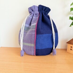 巾着2つセット（デコレクションズ・フラワー） | iichi 日々の暮らしを