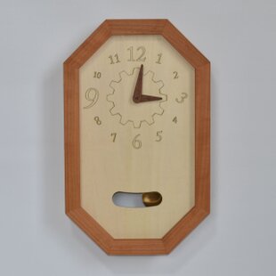 無垢の木の電波掛け時計 せん 0013 | iichi 日々の暮らしを