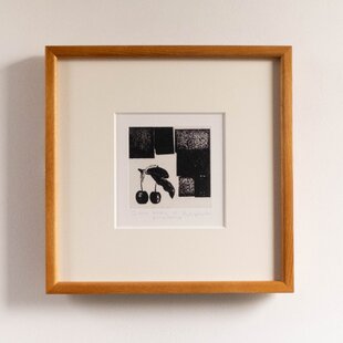 特価◯絵画 カラー銅版画 額装品 銅版画 