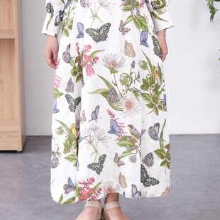 着物リメイク 大島紬のパッチワークスカート M | iichi 日々の暮らしを