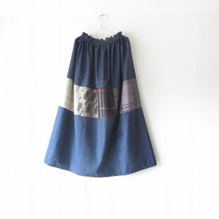予約販売] ウイリアムモリスいちご泥棒タックスカート | iichi 日々の