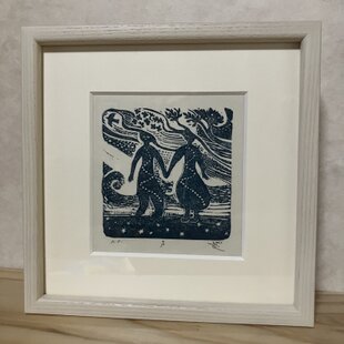 銅版画 “Devil in the bush”（額装） | iichi 日々の暮らしを心地よく
