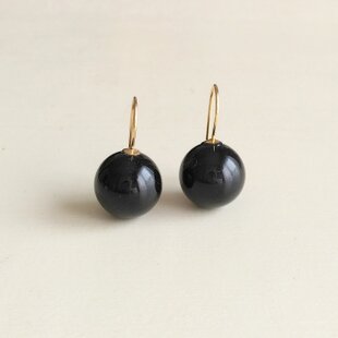 爽やかな色合い～ アクアプレーズのデザインピアス 天然石アクセサリー