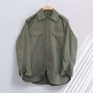 ヴィンテージ 65式フィールドジャケット オリーブドラブ／ジップ 