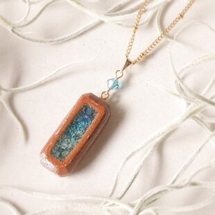 単品 オリジナル 極上 ハーキマーダイヤモンドのネックレス 4月の