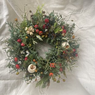 森のクリスマスリースー鳥の巣 | iichi 日々の暮らしを心地よくする