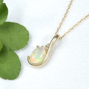 K18 Gold+Pink Spinel◇18金 天然ピンクスピネル渦巻きペンダント