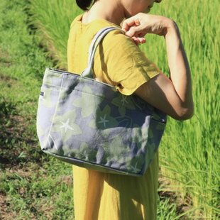 網代織り 市松模様 裂き織りバッグ | iichi 日々の暮らしを心地よく