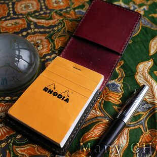 ほぼ日手帳対応 牛革文庫サイズ手帳 刻印＆拭き染め | iichi 日々の