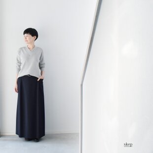 バルーンスカート：黒［SK33STBK］ | iichi 日々の暮らしを心地よく