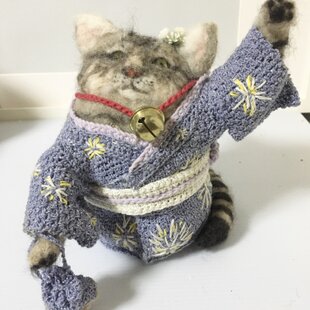 受注制作 授乳しているパステル三毛猫さん | iichi 日々の暮らしを