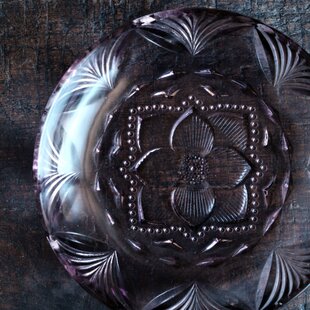 キュノワールCulNoir 平皿 花絵皿 φ20cm フランスアンティーク 050947