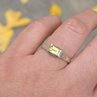 ルチルクォーツ チェーンring / Silver | iichi 日々の暮らしを