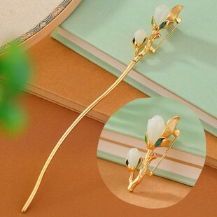 梅の花のかんざし - まるで本物の梅の花が咲いているかのような繊細さ 