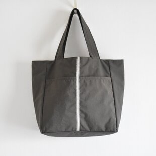 オリーブグリーン 倉敷産8号帆布使用横長トートM【受注製作】 | iichi