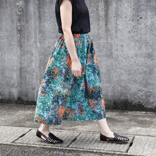 温故知新の抽斗】《着物リメイクの匣》浴衣リメイク ラップスカート