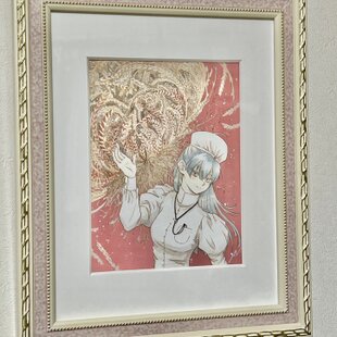 心臓」SMサイズ アート作品 原画 徳島洋子作品 アクリル画 | iichi