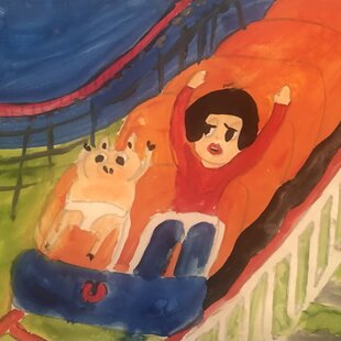 水彩・原画「夏野菜」 | iichi 日々の暮らしを心地よくする