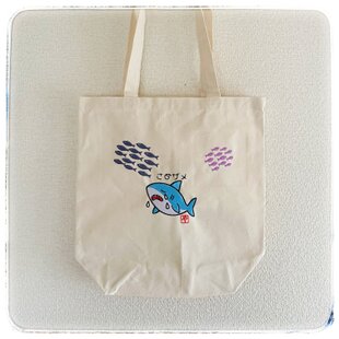 コアラ＆カモメ 刺繍＆チャーム トート(大) | iichi 日々の暮らしを
