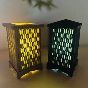 竹灯籠 〜〜蓮〜〜 コンセント・電池式切り替え可能 | iichi 日々の