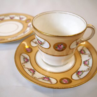 Rosenthal】ドイツ製 /ヴィンテージ / デミタスカップ＆ソーサー / 2客