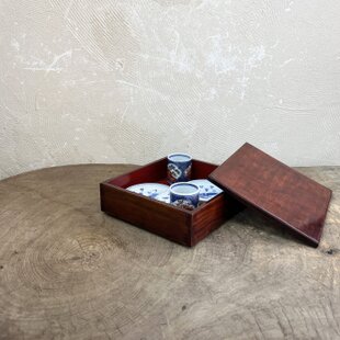 漆塗り 重箱 木箱 お道具箱 文箱 yk299 | iichi 日々の暮らしを
