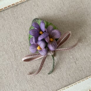 お花のパッチンピン 2個 | iichi 日々の暮らしを心地よくする