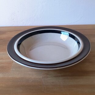 ARABIA Krokus plate アラビア クロッカス 20cmプレート グレーリム②