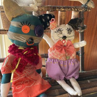 ぬいぐるみ☆白い垂れ耳の犬☆パピー☆白 | iichi 日々の暮らしを
