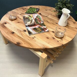 【ハンドメイド】寄木天板の男前ローテーブル hotaru 男前家具 ローテーブル 天板1枚板 高級感 無垢材 天然木