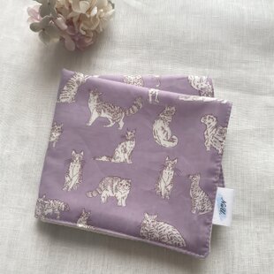 リバティ タナローン ガーゼハンカチ ＜Felicite＞(フェリシテ)ネオン