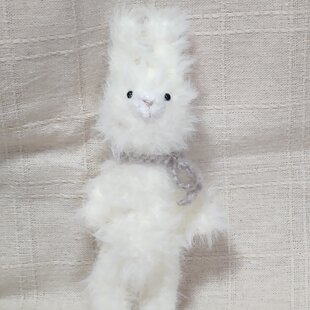 ロップイヤーうさぎ（垂れ耳カラー）☆あみぐるみ☆動物シリーズ