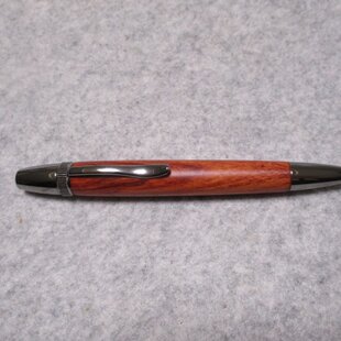 パープルハート 縮み杢 キヌカオイル仕上げ シャープペンシル(0.5ミリ
